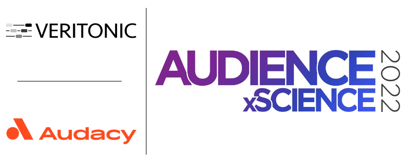 veritonic's tweet photo. Attending @the_ARF's #AudiencexScience this week? Don't miss our very own Korri Kolesa alongside @Audacy's Jenny Nelson for the "One Size [Does Not] Fit All Optimizing Audio Strategies for Success" session on Wednesday at 1:05pm https://t.co/4M5dkqB04N https://t.co/gi4N1x13lk