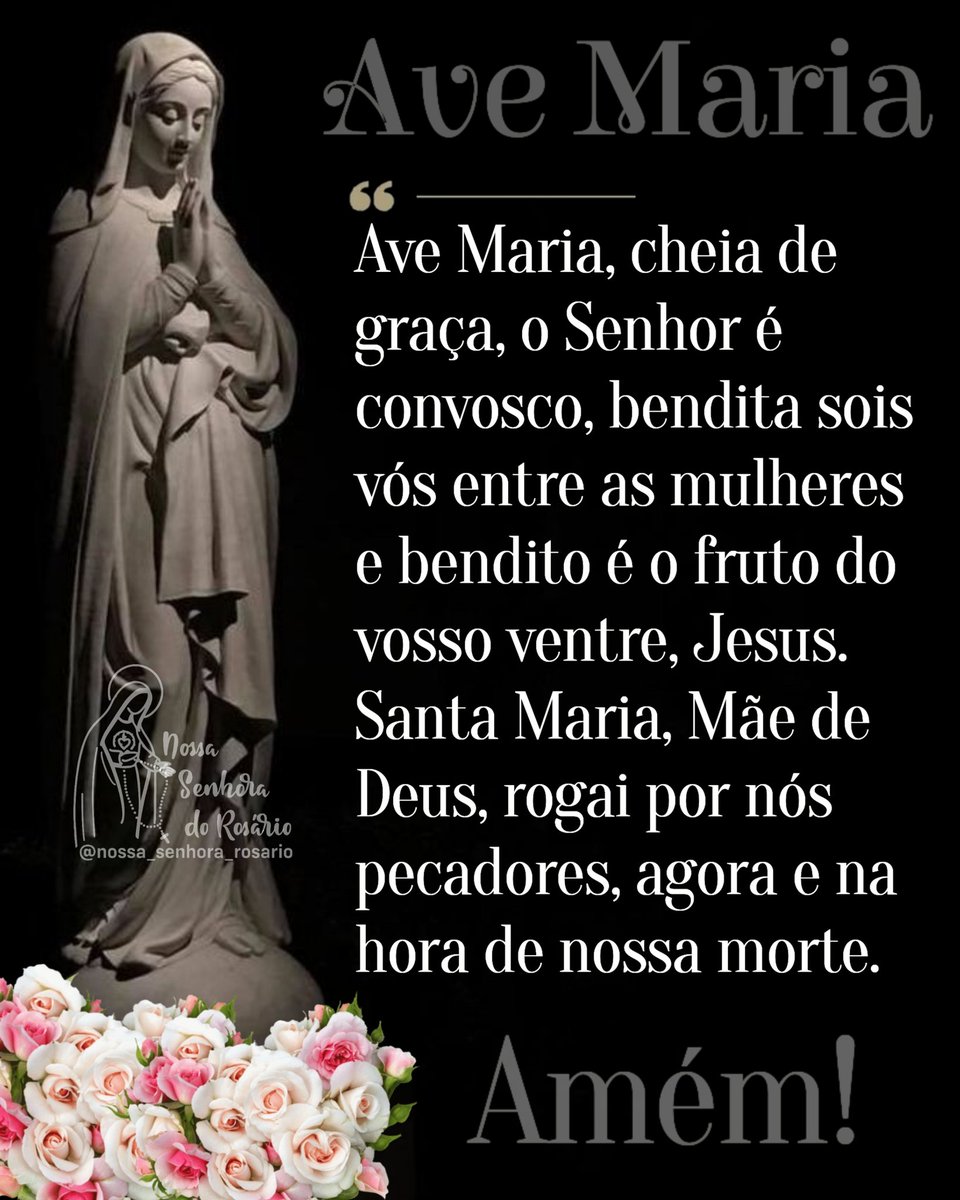 NSenhoraRosario's tweet image. Amém 🙏❤️🌹