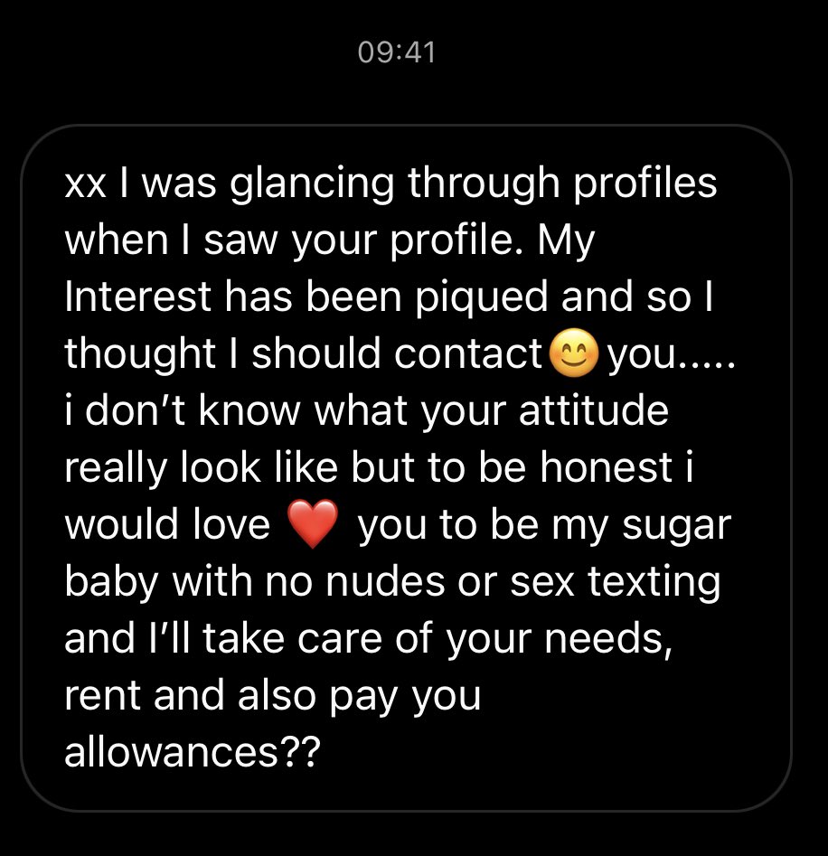 What in the helllllll 🤣🤣🤣 Potential Sugar Daddy getting at me here and I don’t even have to get naked…. Yet 😭😭😭