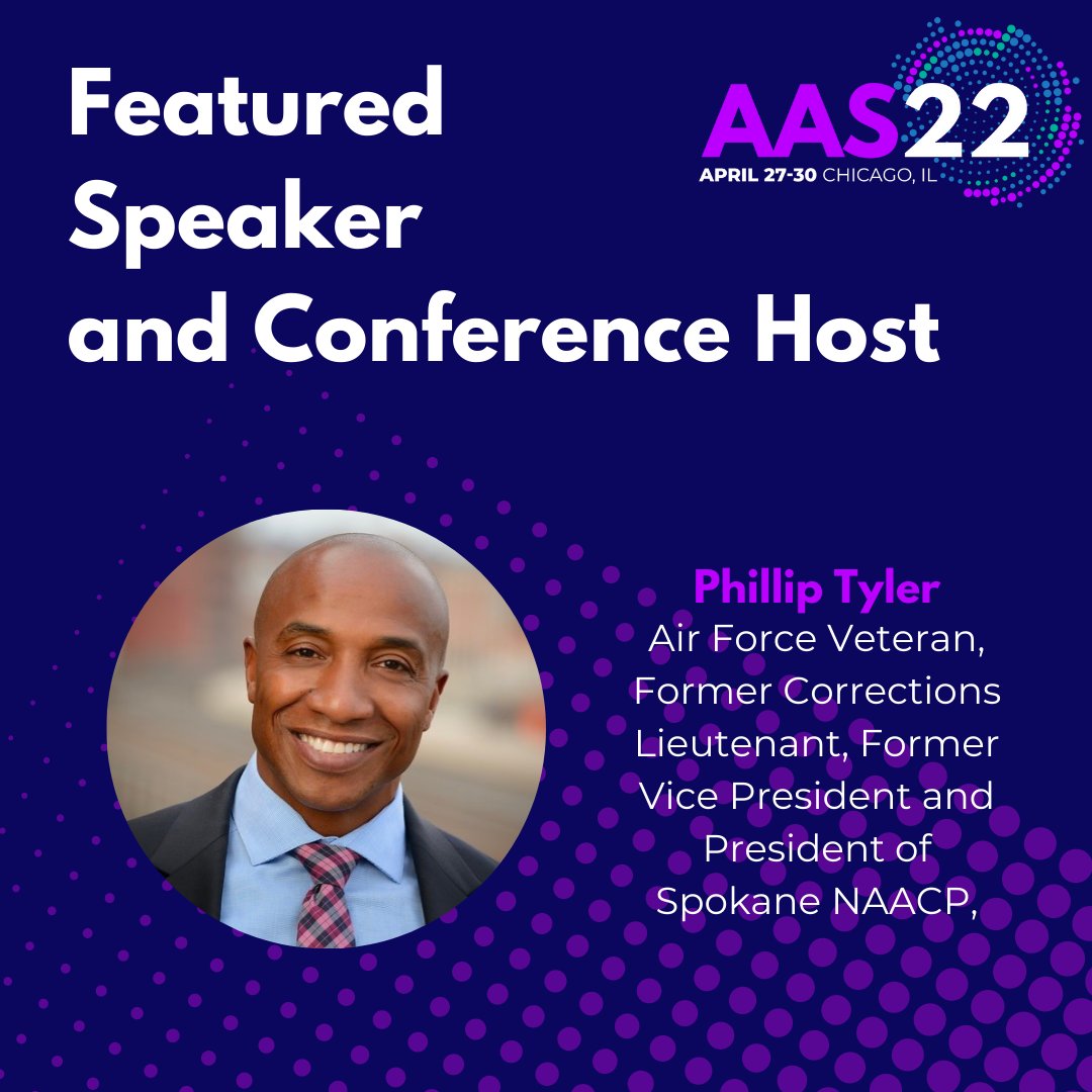 We're excited to have Phillip Tyler as a featured speaker for #AAS22! Phillip will be hosting "Comfort Lessons of a Handwritten Note", which will highlight topics about comfort, grief, and healing as a person affected by suicide.

 For more info on AAS22: ow.ly/gMzN50IusoP