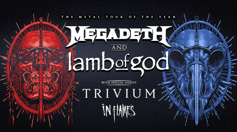 Thunder997rocks's tweet photo. Be listening to Thunder this week for your chance to get hooked up! Megadeth, Lamb of God, Trivium, and In Flames will be in Omaha at @BaxterArena Tuesday, April 26th! https://t.co/2PxsEPrZ9T