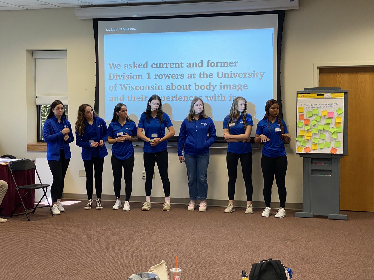 MIAA033's tweet photo. #MIAA SAC sharing about body image, stereotypes & confidence in self โ great session!! #confidencetraining #leaders #culture #OneTeamOneMIAA #BuildingTheFutureLeasersOfTomorrow @BHSRedDevils https://t.co/cQyMCACYfr