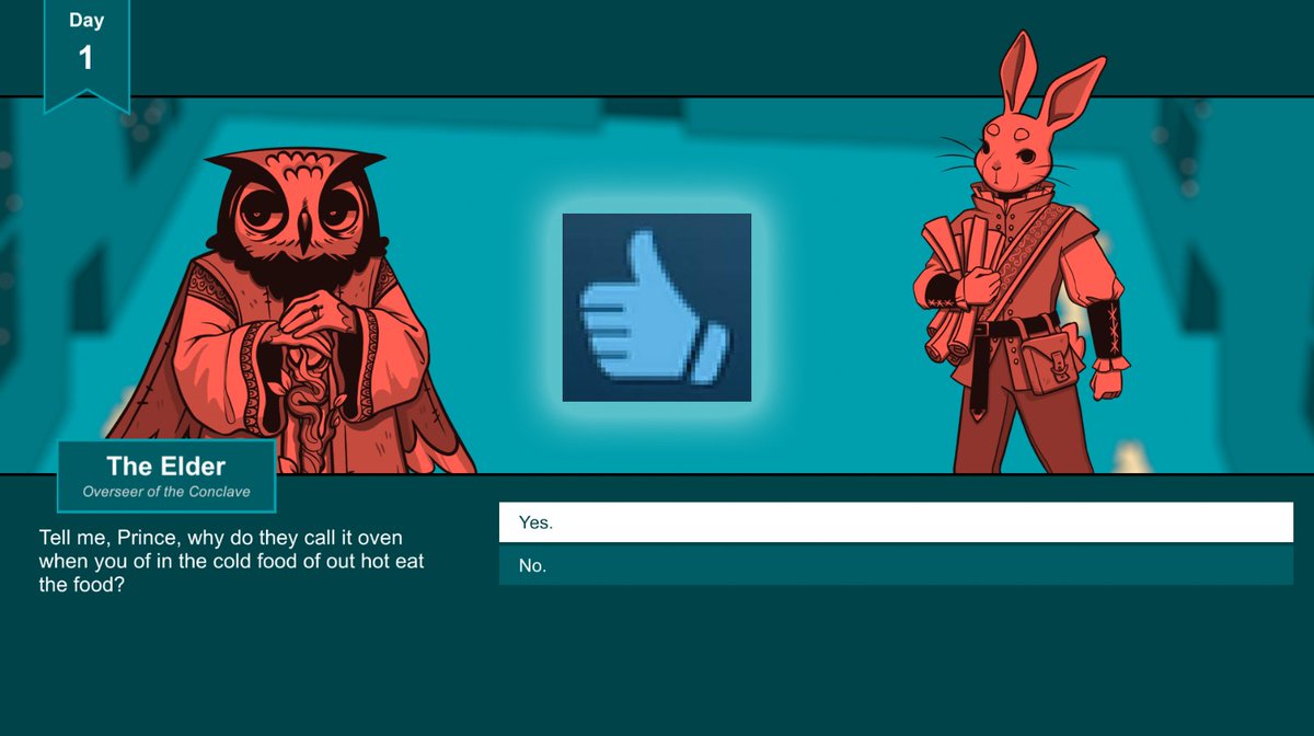TheGameDevin's tweet photo. 📣If you've played and enjoyed Hare Apparent, please consider leaving us a review on Steam-- it's the best way to support our free game!🙌

https://t.co/TjF9ShU9RM https://t.co/XPGOFowHl0