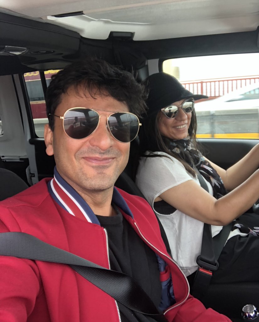 First time I land in New York in 20 yrs &amp; Radha is not there. Neither my first call nor to pick me up at airport.
Nothing can be compared to sisters.
They irritate you &amp; love you &amp; annoy you &amp; care for you &amp; fight with you &amp; fight for you &amp; upset you &amp; make you laugh..all at once