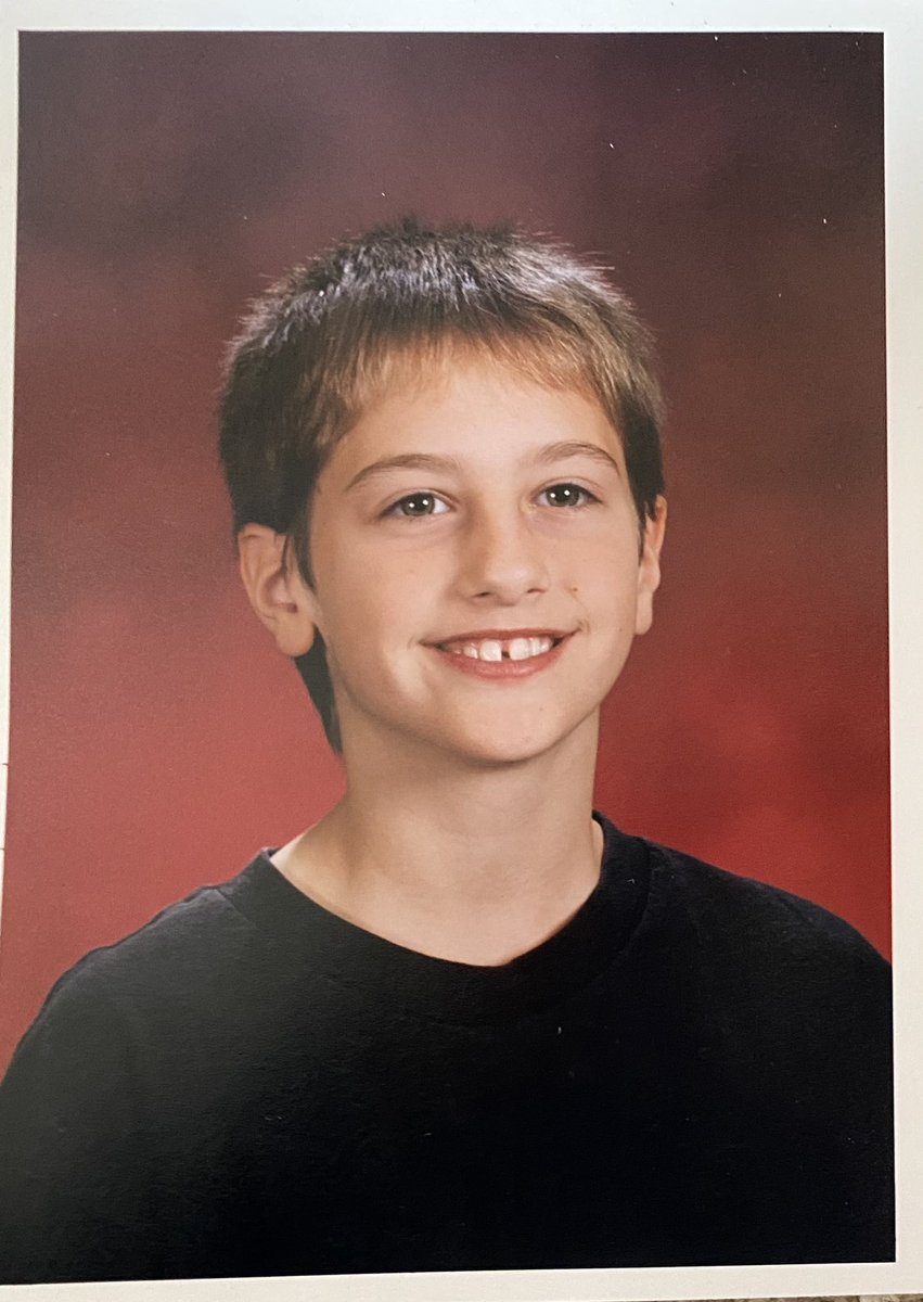 WessonRadomsky's tweet image. It feels like a good time for a reminder that trans kids have always existed.

This is what gender euphoria looked like on me at nine years old.