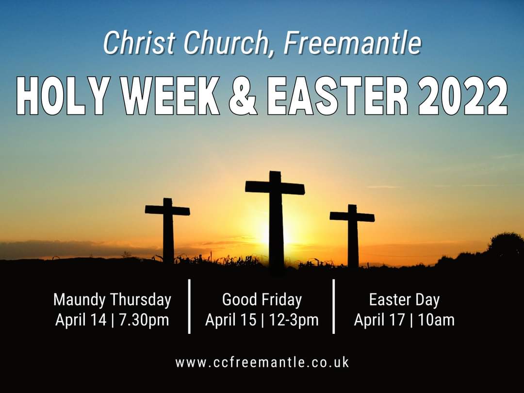 Join us this week on the final leg towards Easter