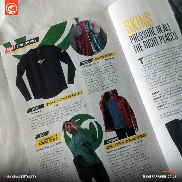 MAMBA_Apparel's tweet photo. Great to be featured in this month's best performance feature in  @AthleticsWeekly ...the UK's No.1 website, magazine and social media hub for road racing, track and field and cross country. 

#AthleticsWeekly #TrackAndField #CustomApparel #CustomClothing https://t.co/VJiLxJVL7V
