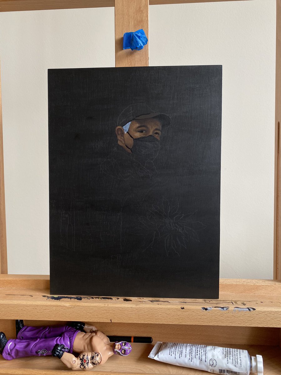 1adayLocoLobo's tweet photo. “Work in progress” 

Day 110 https://t.co/dWdAXYcPBo