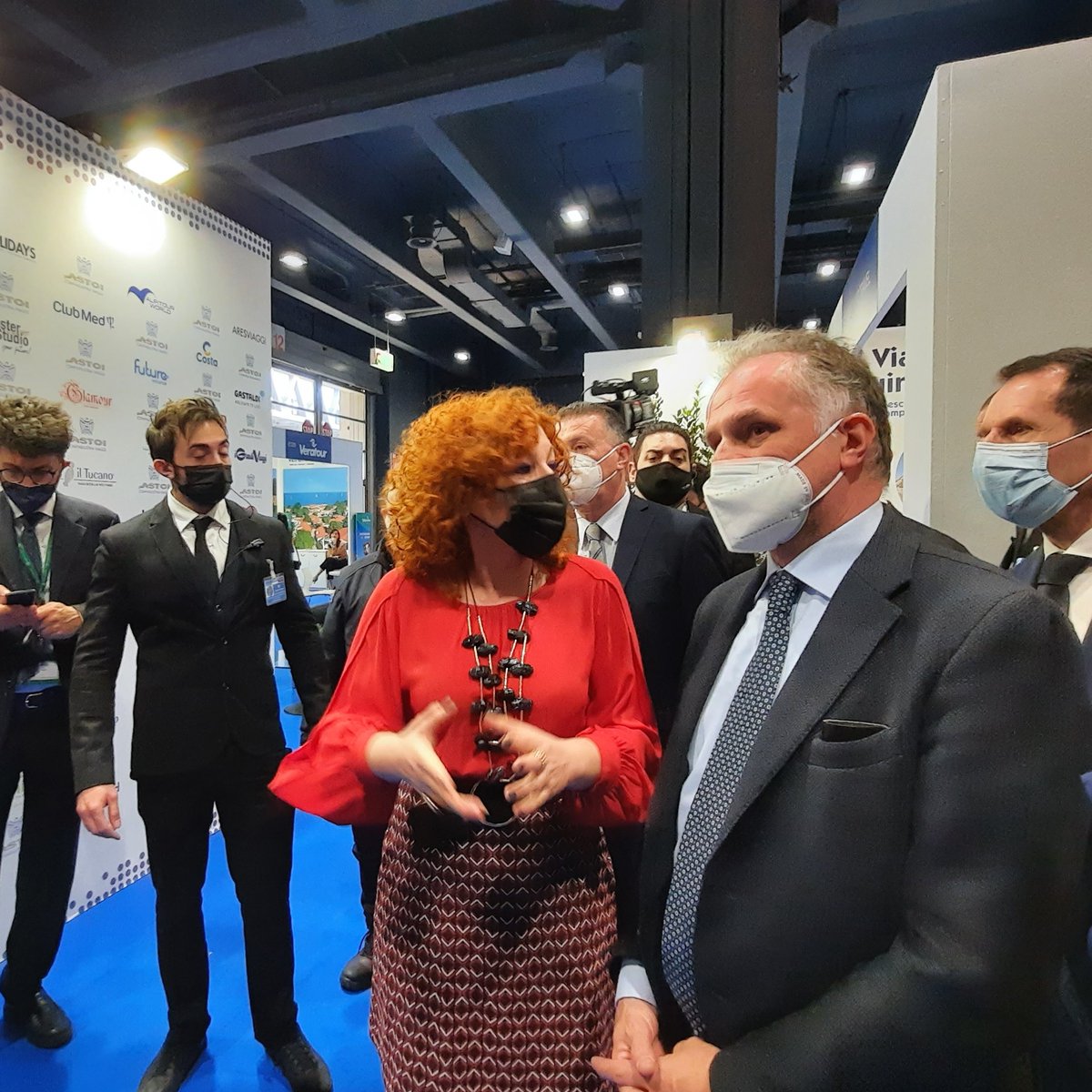 FieraMilanoSpa's tweet photo. Villaggio #ASTOI @Astoi_it a #Bit2022: presenza che conferma il ruolo chiave di @bitmilano per il rilancio del settore e rafforza la presenza in fiera degli operatori del turismo organizzato, valorizzandone il ruolo strategico all'interno della filiera turistica.
#2022infiera https://t.co/pyr5DOk8kt
