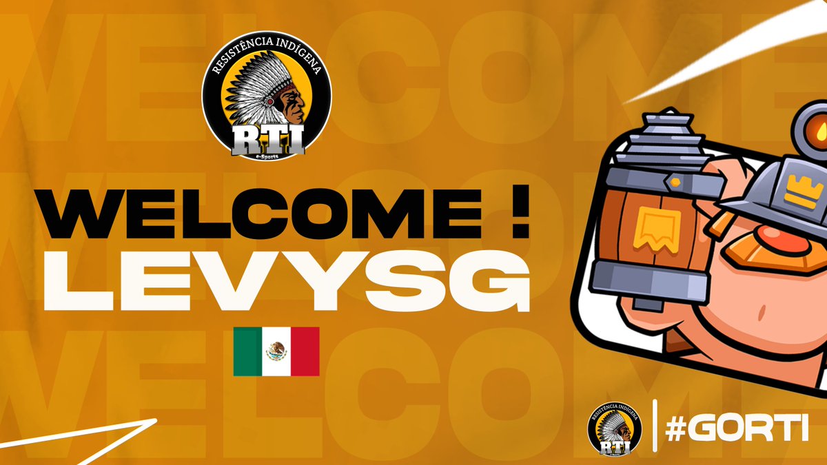rtiesports's tweet photo. #Anúncio | #ClashRoyale

E para continuar as apresentações Tem mais um reforço de peso chegando, direto do mexico🇲🇽damos as boas vindas ao @LevySG_ que chega com muita experiência e Qualidade !📝🏆👀

#GORTI https://t.co/MLOwlKZtOW