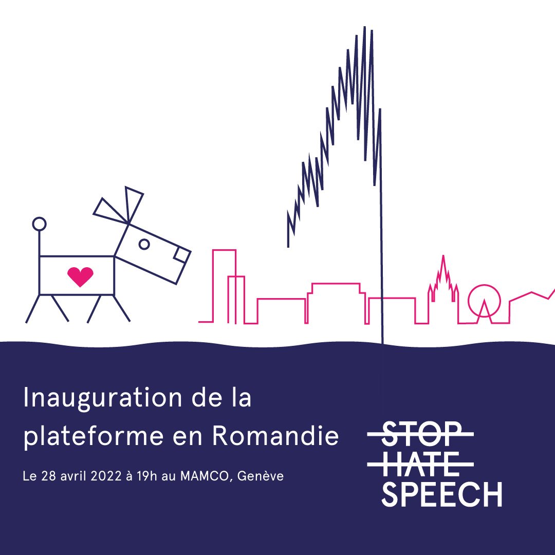 allianceF_FR's tweet photo. #BotDog franchit enfin la barrière de rösti ! Venez à l'inauguration de la plateform le 28 avril à 19h00 au @MAMCO_ArtMuseum. 🙌

Avec #LisaMazzone #MeriamMestour et @ekrcfr. 

👉 https://t.co/Bx8r87BsC8 #stophatespeech https://t.co/w9nYLVFOs2