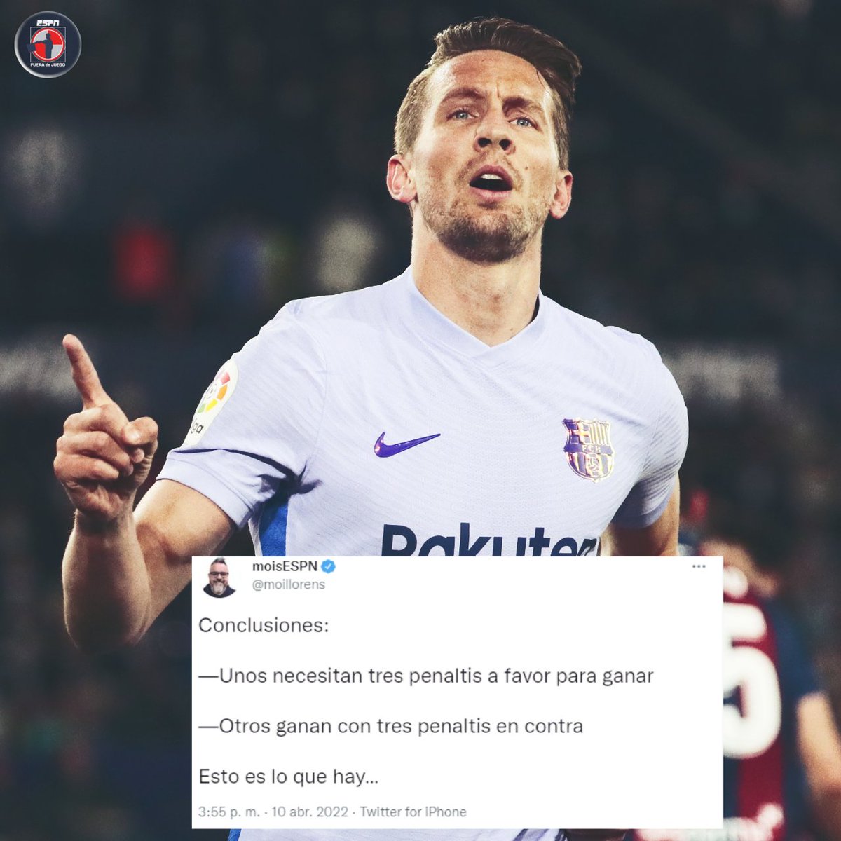 ESPN_FDJ's tweet photo. 🔥🔥🔥🔥🔥🔥🔥🔥🔥🔥
🔥🔥🔥🔥🔥🔥🔥🔥🔥🔥
🔥🔥🔥🔥🔥🔥🔥🔥🔥🔥
🔥🔥🔥🔥🔥🔥🔥🔥🔥🔥

El tuit de @moillorens https://t.co/KRPhpSFk3O