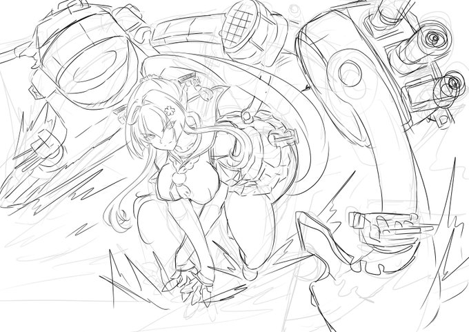 朝の落書き続き
意外とよさげ? 