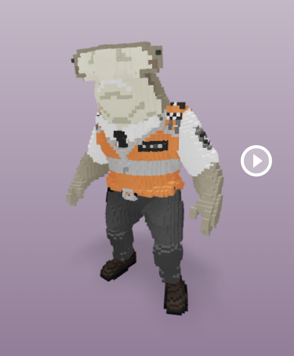 focuznft's tweet photo. I just claimed my voxel version of my Security guard hammerhead from @SharkOutlawS can’t wait to use him 😍❤️

#SOSNFT #SOSVX #nftcommunity #nft https://t.co/PuKS1GlPMw