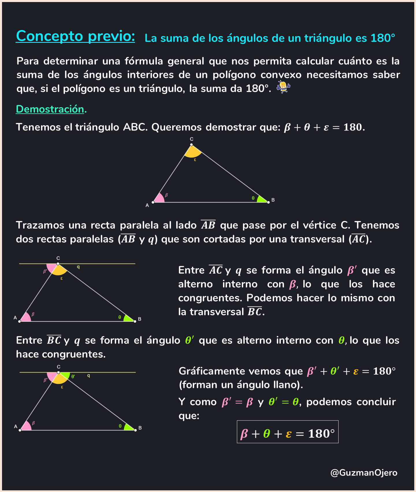 Guzman Matemáticas 🧮 on Twitter "Y LLEGÓ! 🥳🎈🎉 ¿Cómo se calcula la