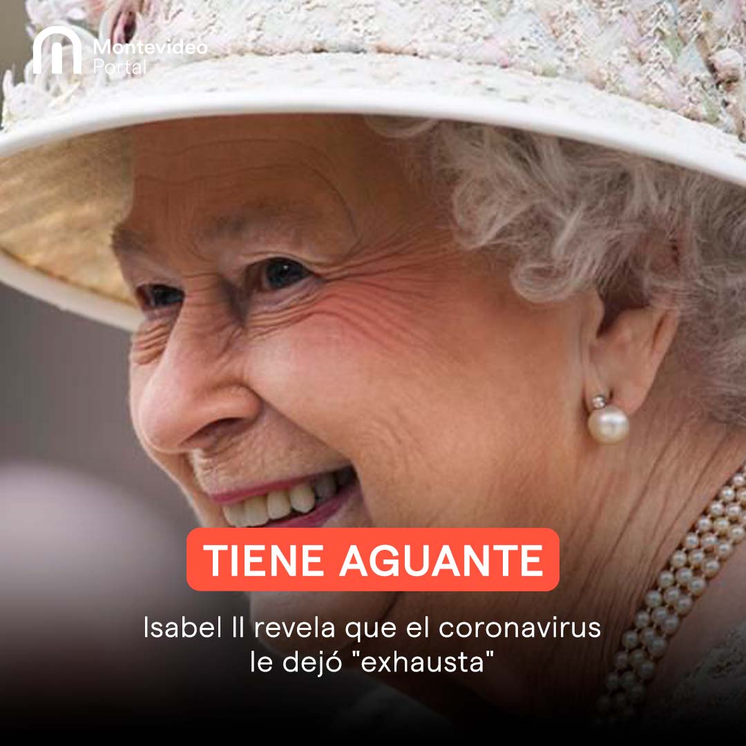 La reina Isabel II del #ReinoUnido quedó "exhausta" tras contagiarse de #covid a finales de febrero, según ella misma describió en una conversación con personal sanitario divulgada hoy por el Palacio de #Buckingham.