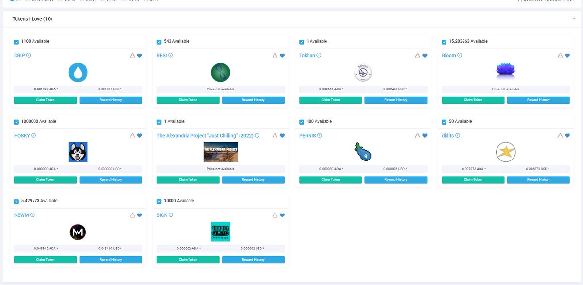 DripDropz_io's tweet photo. We have token prices live on https://t.co/VxcLW3rRUu https://t.co/F9uTaoQBBJ