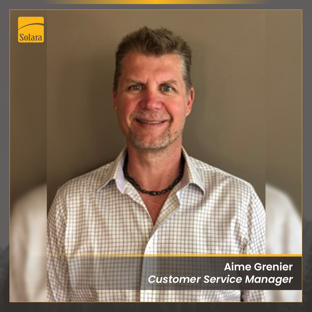 Solaradata's tweet photo. Introducing Aime Grenier, our Customer Service Manager!

Aime is one of the friendly individuals you may speak with when contacting our customer care desk! If you have any questions about our products, be sure to reach out today!

☎️ (877) 678-6477 
📧 sales@solaradata.com https://t.co/muLRwxpZBh