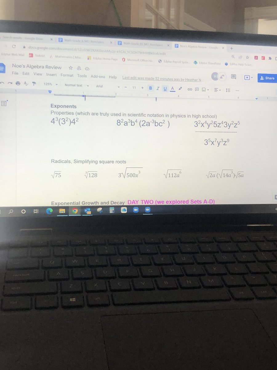 kati_quinn35's tweet photo. Brushing up on my algebra with @MrsNoeMath #mathconsultants #iteachmath https://t.co/cs0rEy6PiS