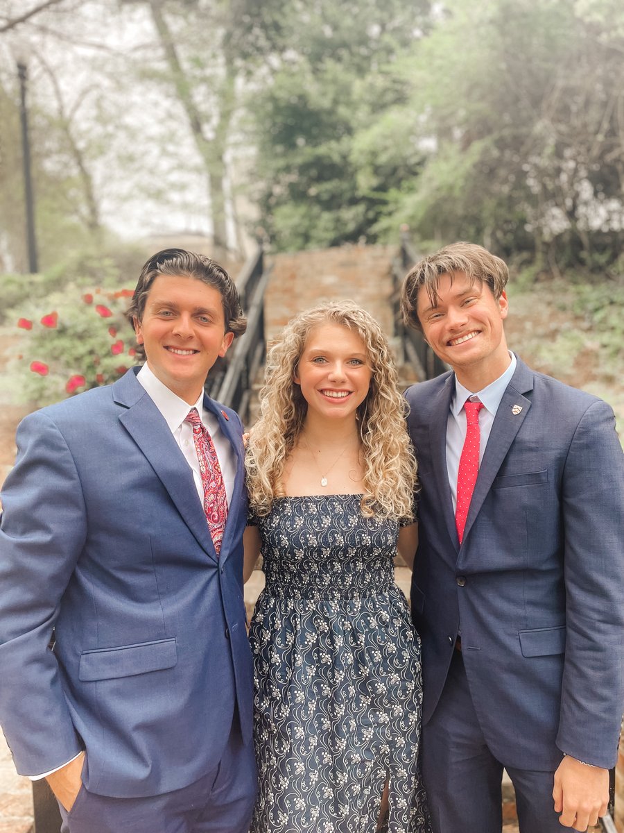 RRSP is a great opportunity for all students of all majors! RRSP's John Pace, Anna Kate Manchester (Fulbright Scholar), and Jackson Foster (Marshall Scholar) were honored at the @UAHistoryDept Honors Day event. Congrats to these scholars! @HonorsCollegeUA