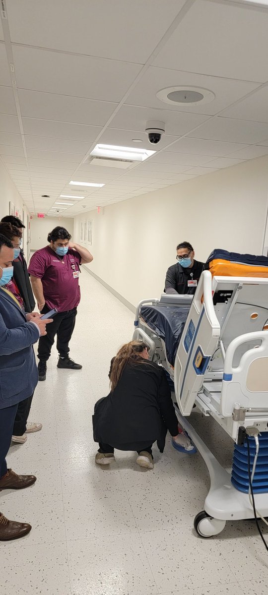 EVS leads teaming up with Transport for high touch bed cleaning in-service! #SUPPORTSERVICES