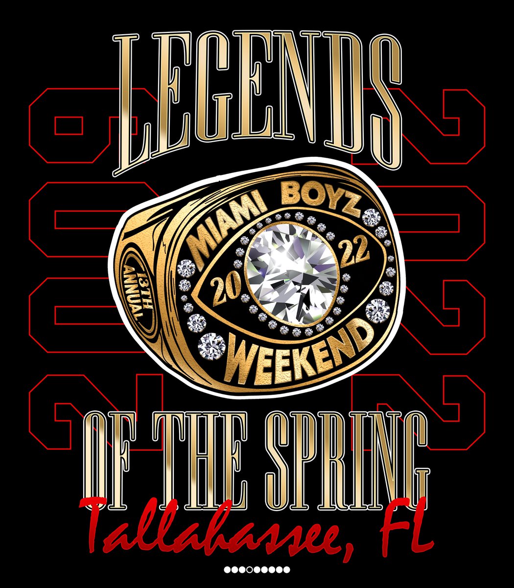 Zaybo777's tweet photo. Official Miami Boyz Weekend shirts dropping this week

@miaboypoolparty 

#LegendsOfTheSpring https://t.co/Pa9jPDKWcD