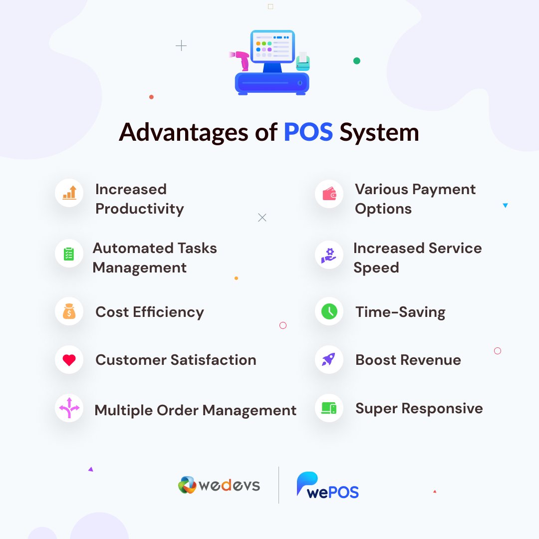 weDevs's tweet photo. A powerful POS system ensures your business prosperity!
#pos #wePOS #increasedproductivity #timesaving #WordPress #sale https://t.co/n6PBR3SCV1