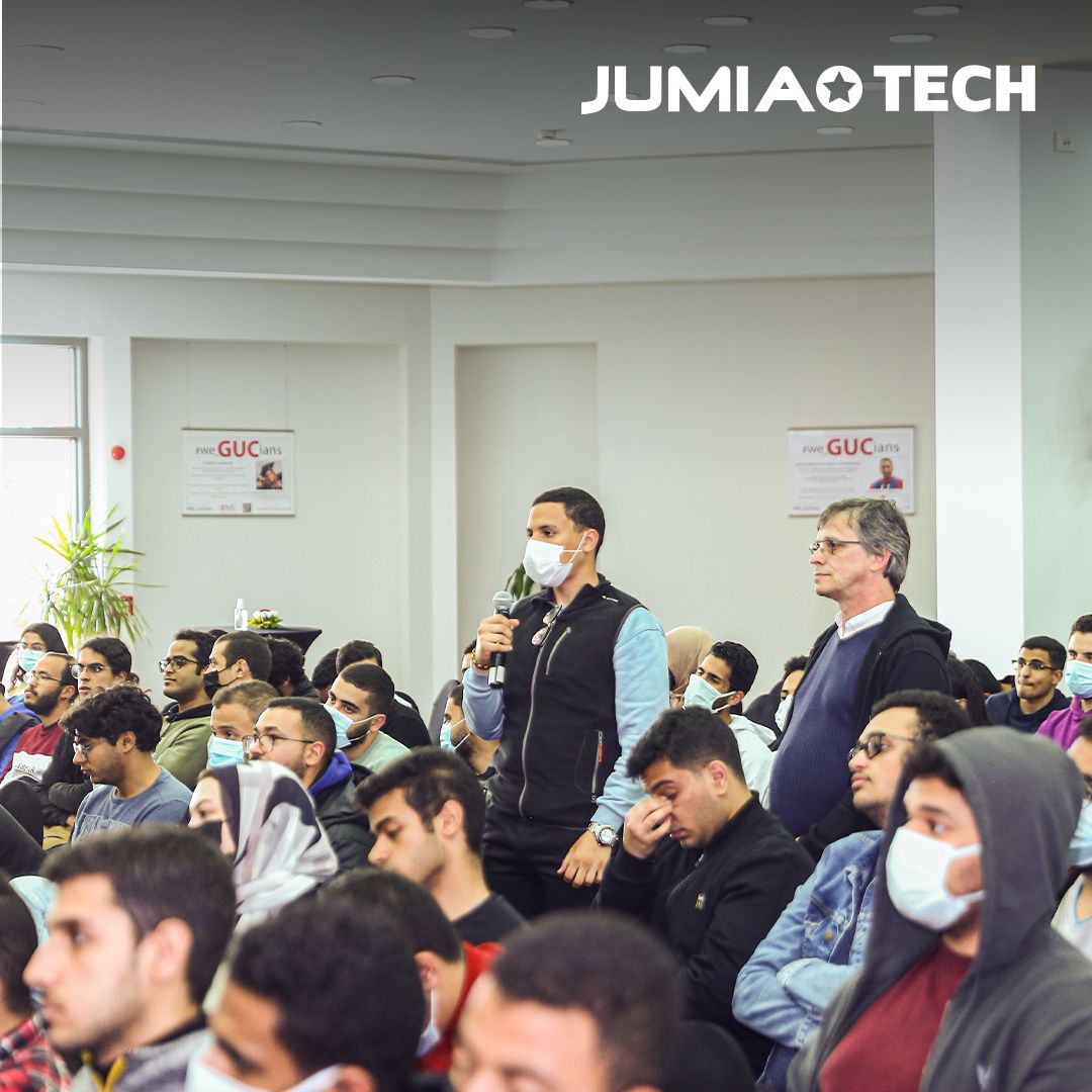 Jumia_Group's tweet photo. Sharing knowledge and best practices across borders with a team from our Tech Centers at the German University of Cairo @JUMIAEgypt #technology https://t.co/qU1VV3HMRg