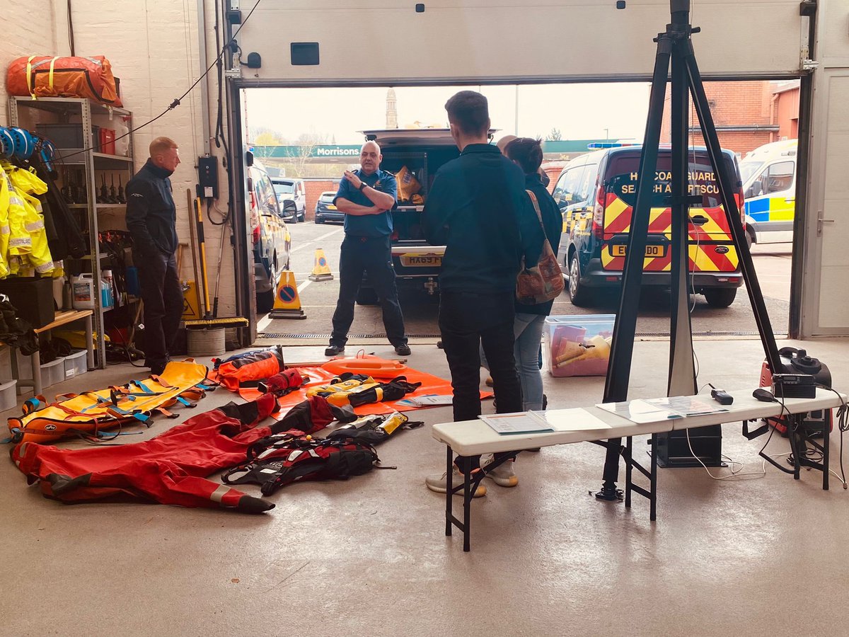 GHSLifeguards's tweet photo. Some of our team had the pleasure of visiting @GreenockCRT for a familiarisation visit. Ensuring that we will be able to work together with @HMCoastguard assets effectively on the River Clyde. Thanks to @Steve_M_00 for organising! https://t.co/U5z5LAZsBV