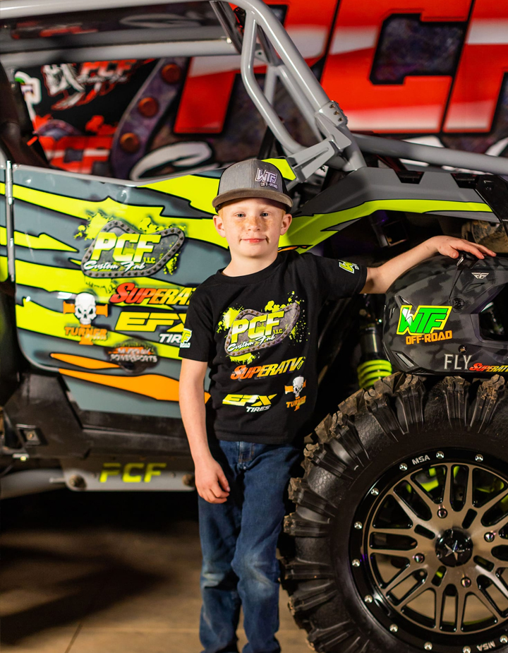superatvtweet's tweet image. 🔥 Mike LaFour of #WTFoffroad made dreams come true for his 7 year old son with help from some awesome companies on this custom built 2017 #PolarisAce 325- Introducing, #ACE! 💪😎 #BuiltforBattle  
#superatv #satvnation #teamsuperatv #offroadkids #pcf #pocketchangefab
