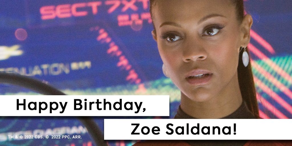 Happy Birthday, Zoe Saldana! 