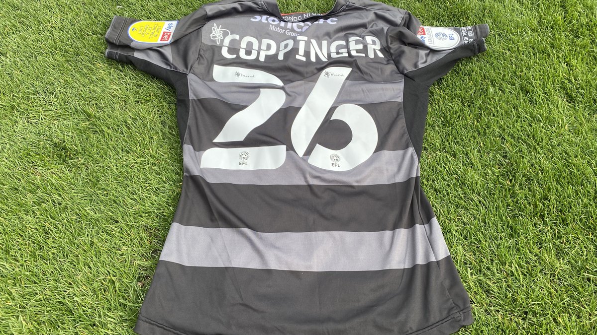 🎟 @Coppinger26 is raffling his last ever away shirt. With all funds raised being donated to the family of Richard Bailey. Find out more here 👇 bit.ly/37BUYWO #DRFC