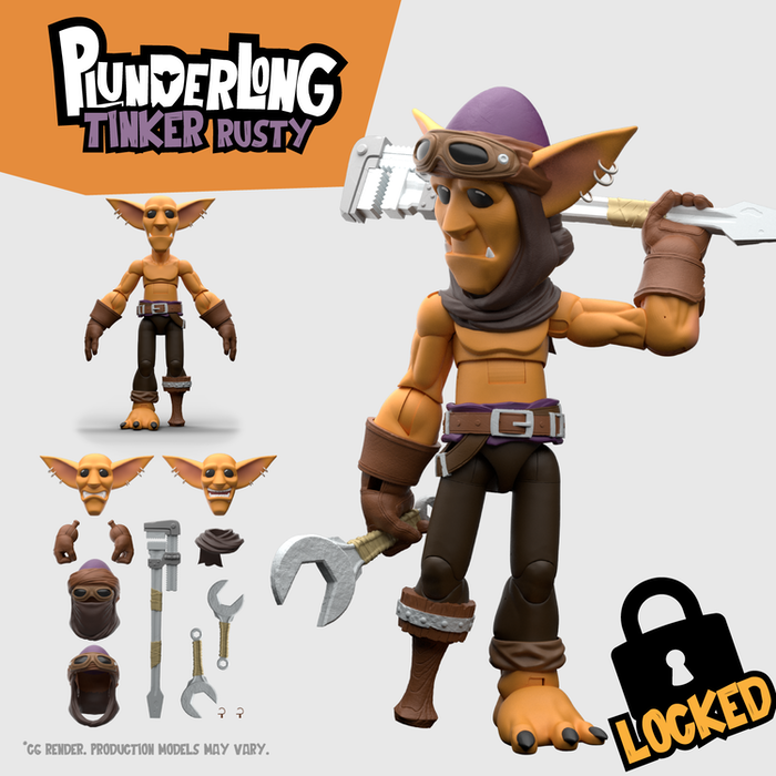 plunderlings's tweet photo. Revealing Plunderlong Tinker Rusty! If you have repairs that no other mechanic will touch, Rusty is your guy. And if you try to bargain with his genius, heβll have no problem giving you a good wack with his massive monkey wrench! #plunderlong
https://t.co/J6FM8MSNFM https://t.co/8Oy2i9IYTE