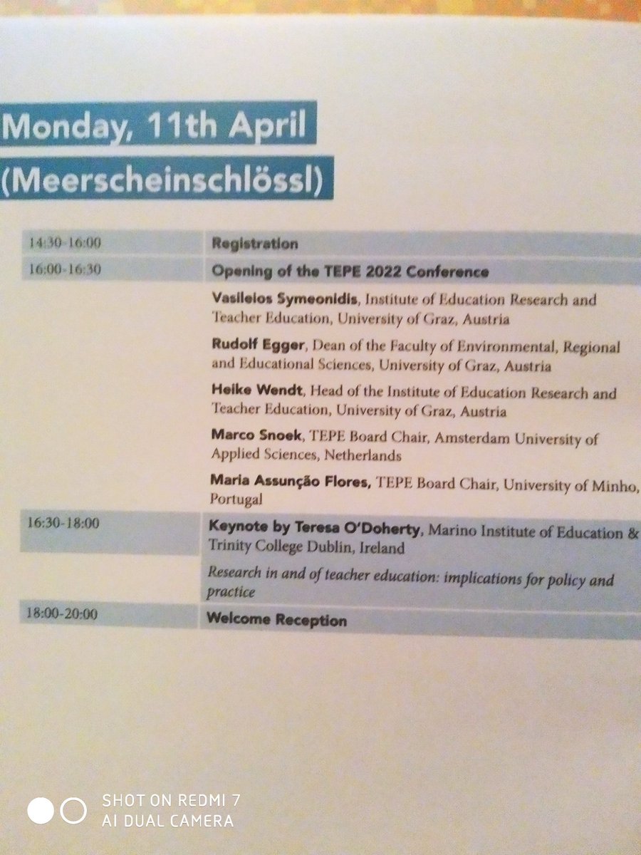 Good keynote conference about challenges and opportunities in teacher education research #LobbyingTeachers #TEPE2022