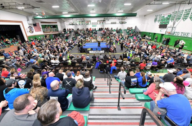 I’m excited to announce Big Time Wrestling raised $8,232 in 1 day for the Huntington Huntsmen Girls Basketball Team with our event Lightning Strikes Twice, what a great Fan Fest &amp; Super Show. Attendance was at capacity! Thanks to the greatest fans &amp; supporters in the world.
