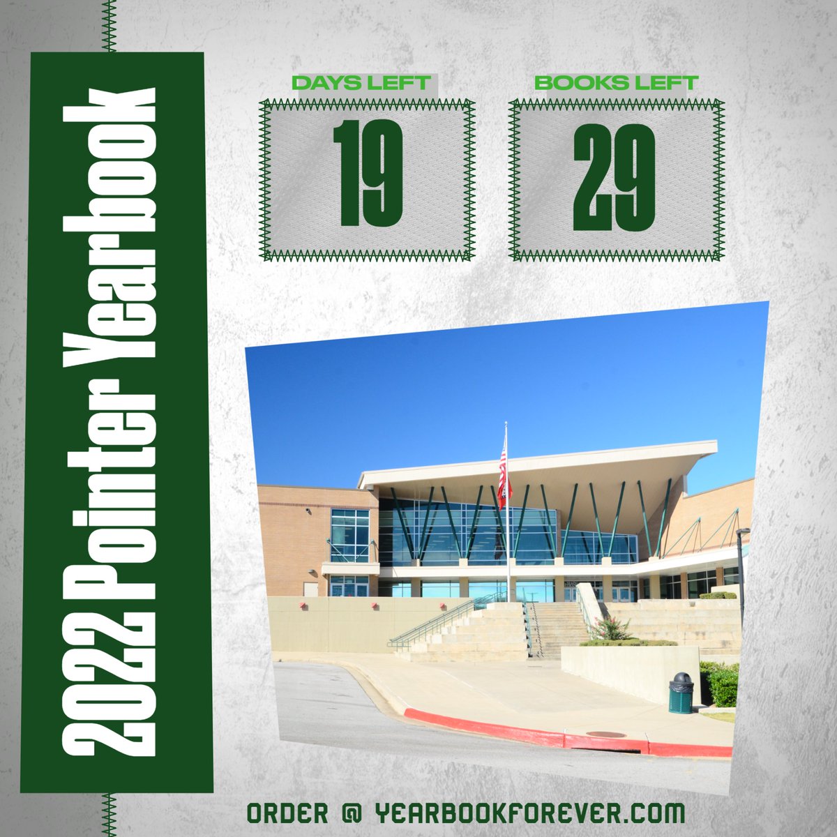 Time is slipping away and so are your chances to buy a 2022 Pointer Yearbook.  This one is going to be a sellout!