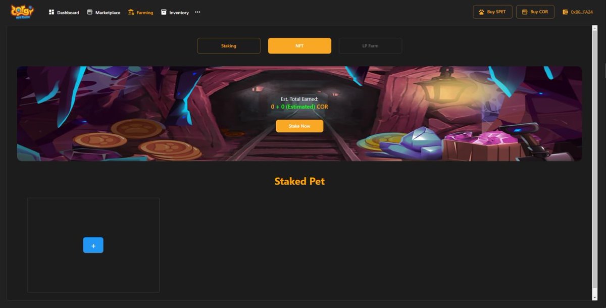 CorgiNFTGame's tweet image. Dear users‼️
PET staking function to get COR token is live now. Currently, there are 5 different stake durations for users to choose.
More details here:
wiki.corginft.io/post/how-to-st…

#gamenft #metaverse #gameP2E #blockchain #corginft #BSC