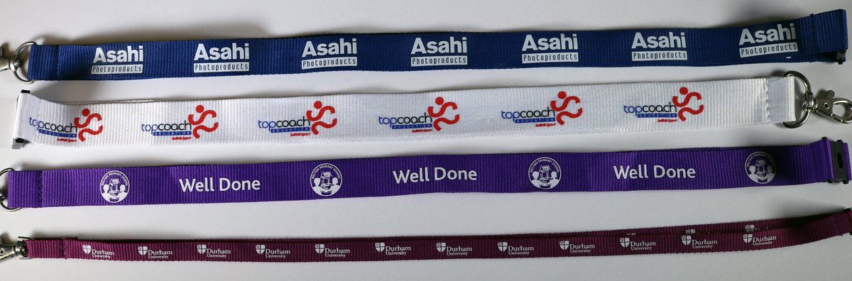 AnythingPrint's tweet photo. To compliment the badges we produce we can offer personalised Lanyards in various thicknesses and materials.
To see how competitive we are call us on 01206 769253 or email sales@anythingprint.co.uk https://t.co/QvQIASwnpA