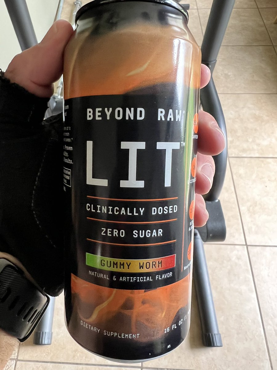 TerryWVRealtor's tweet photo. Recommend LIT for Pre-workout https://t.co/N5VOzBoEGb