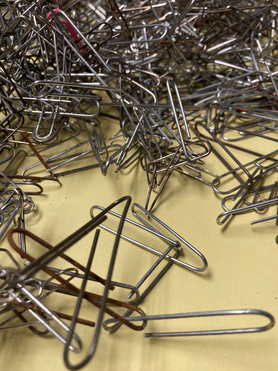 BereaArchives's tweet image. Hundreds of rusty paperclips dated c1980s-c1990s removed. Preventative actions can only result in a #ConservationWin . #Archive30