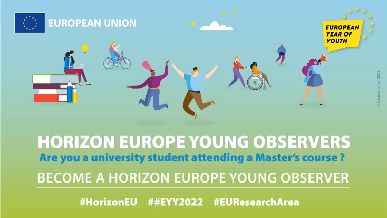 JGuerrier_EU's tweet photo. 🎓Are you completing a master's programme in the EU and curious about how #EUfunded #research proposals are evaluated?
Apply to become a #YoungObserver in @HorizonEU & experience for yourself the evaluation process from A-Z!
➡️https://t.co/YIMOIFk2mp https://t.co/XpUfxTERsK