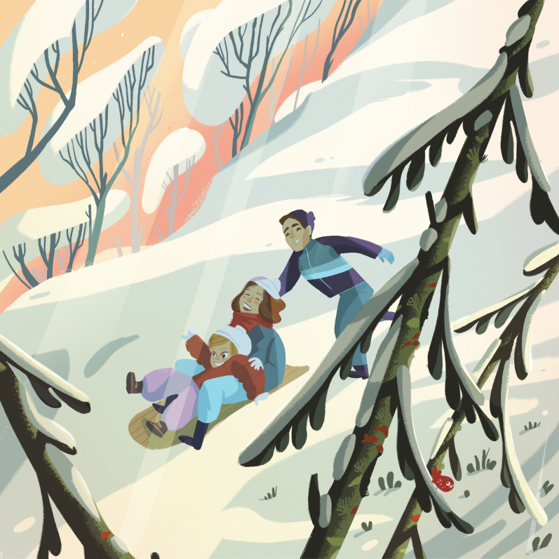 illustreus's tweet photo. Working on Winter (WIP) https://t.co/NP6FED2YYT