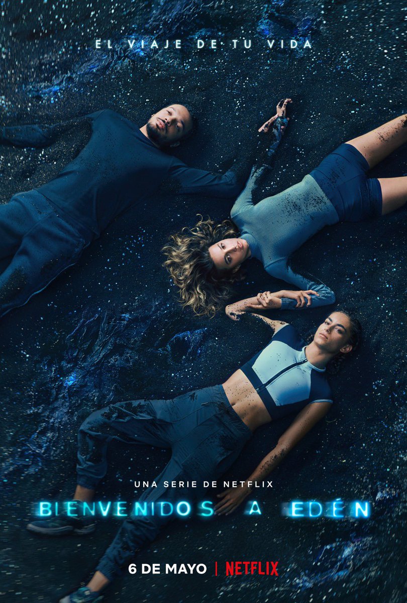 Todo de color azul el 6 de mayo en <a href="/NetflixES/">Netflix España</a> 🦋 #BienvenidosAEden