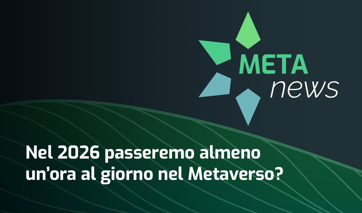 Secondo la società di ricerca Gartner, a partire dal 2026 passeremo almeno un’ora al giorno nel Metaverso. Cosa faremo? Shopping, studio e lavoro, ma anche business supportato da prodotti e servizi progettati appositamente.

#metaverse #immersivereality #virtualreality