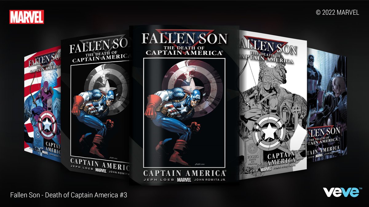 veve_official's tweet photo. The Death of Captain America, Part 3 of 5

How has Cap’s death affected Hawkeye? @Marvel’s #FallenSon #3 features VeVe-Exclusive Rare &amp; Ultra Rare covers by @brentschoonover and @rachellecheri. Drops Wed, 13 April at 8 AM PT in blind box. Collect them all!

#MARVELxVeVe https://t.co/toHAbAq2Kl