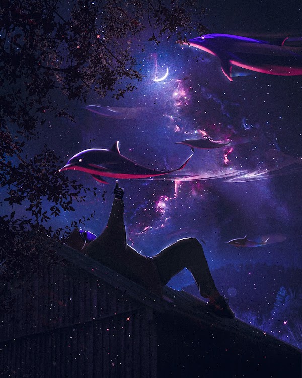 Counting stars 🌟
The stars shine brightly in the night sky, They talk to us silently. Stars shine from far away, But they're actually a ball of fire, slowly burning away. Just like there are two people in every person. But only one is seen by the world
opensea.io/assets/0x495f9…