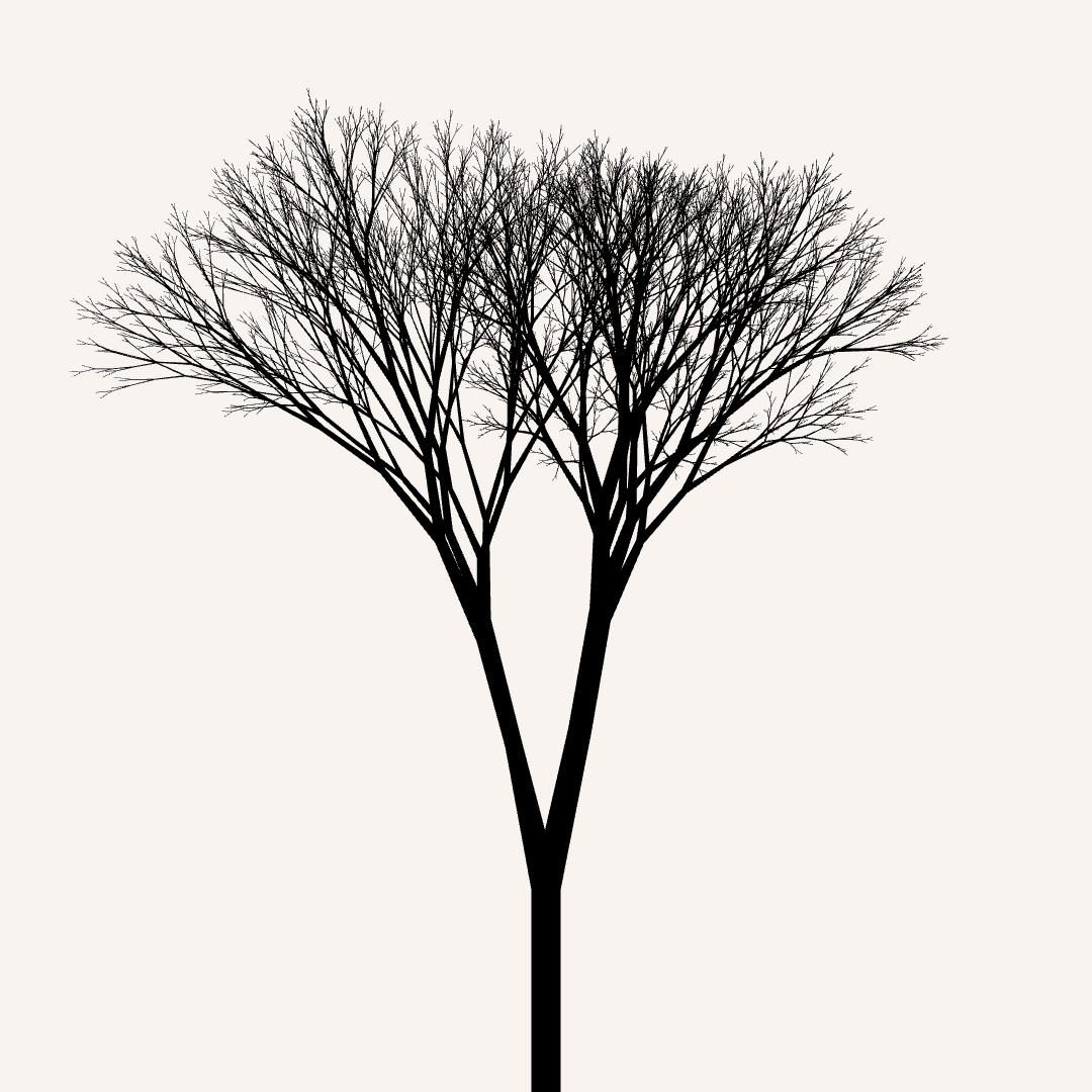 studio_ento's tweet photo. Adding some generative randomness to my tree code 😊

#genart #nftart #genartclub https://t.co/EKFP939c0N