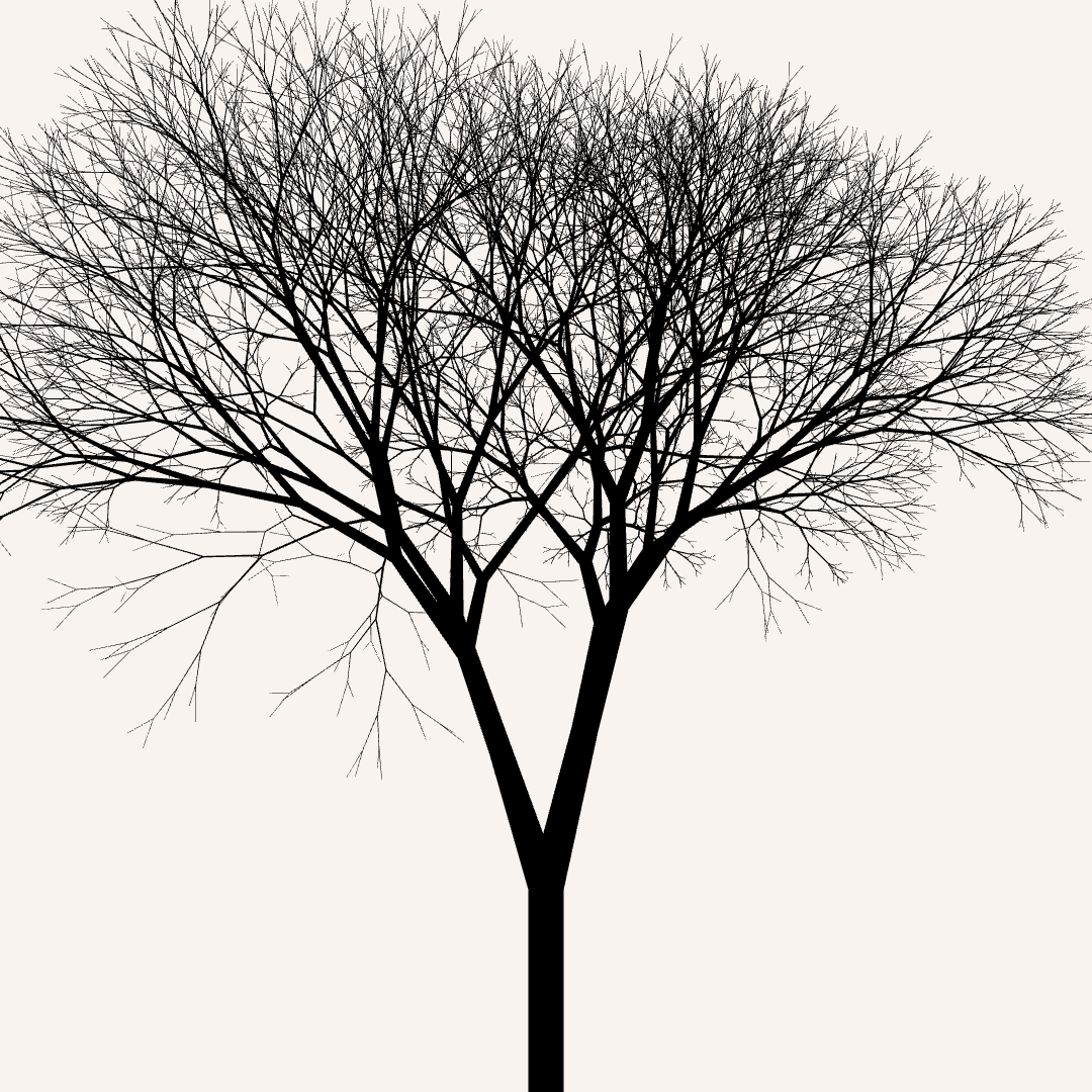 studio_ento's tweet photo. Adding some generative randomness to my tree code 😊

#genart #nftart #genartclub https://t.co/EKFP939c0N