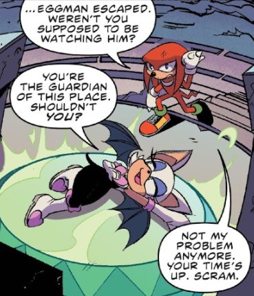 EXTREMELY importante. #KnucklesTheEchidna #Knuckles 