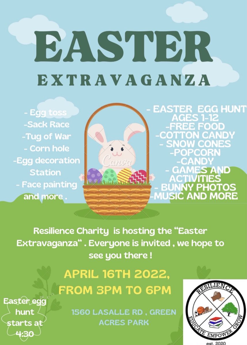 I need everyone to retweet and share this post , tag anyone you know with kids and Bring your own children, nieces, nephews, and cousins ‼️‼️ This event will be epic and I hope to see a park full of smiling kids 🤞🏾